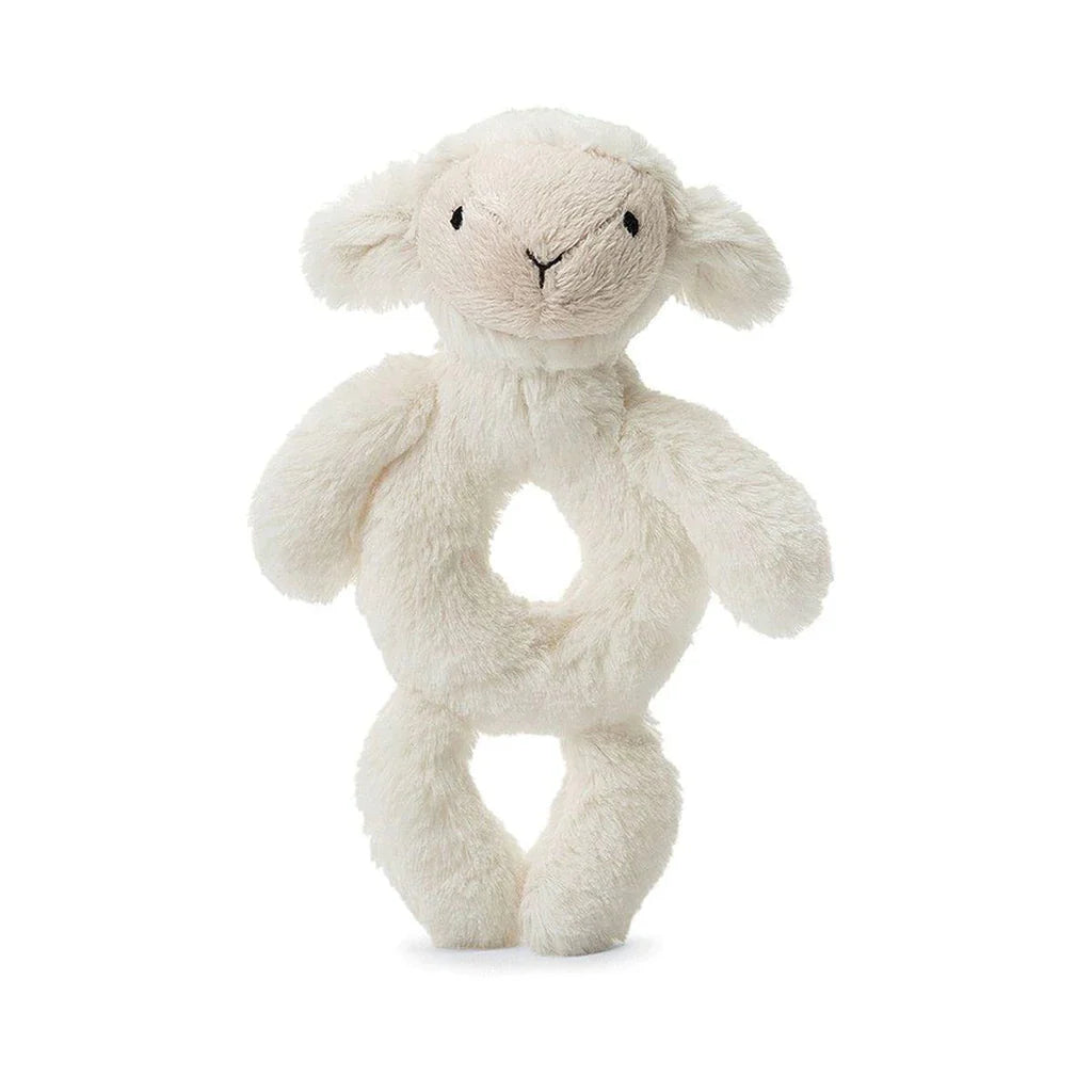 Bashful Lamb Ring Rattle by Jellycat