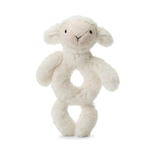 Bashful Lamb Ring Rattle by Jellycat