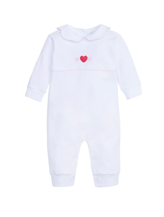 Hearts Crochet Playsuit by Little English