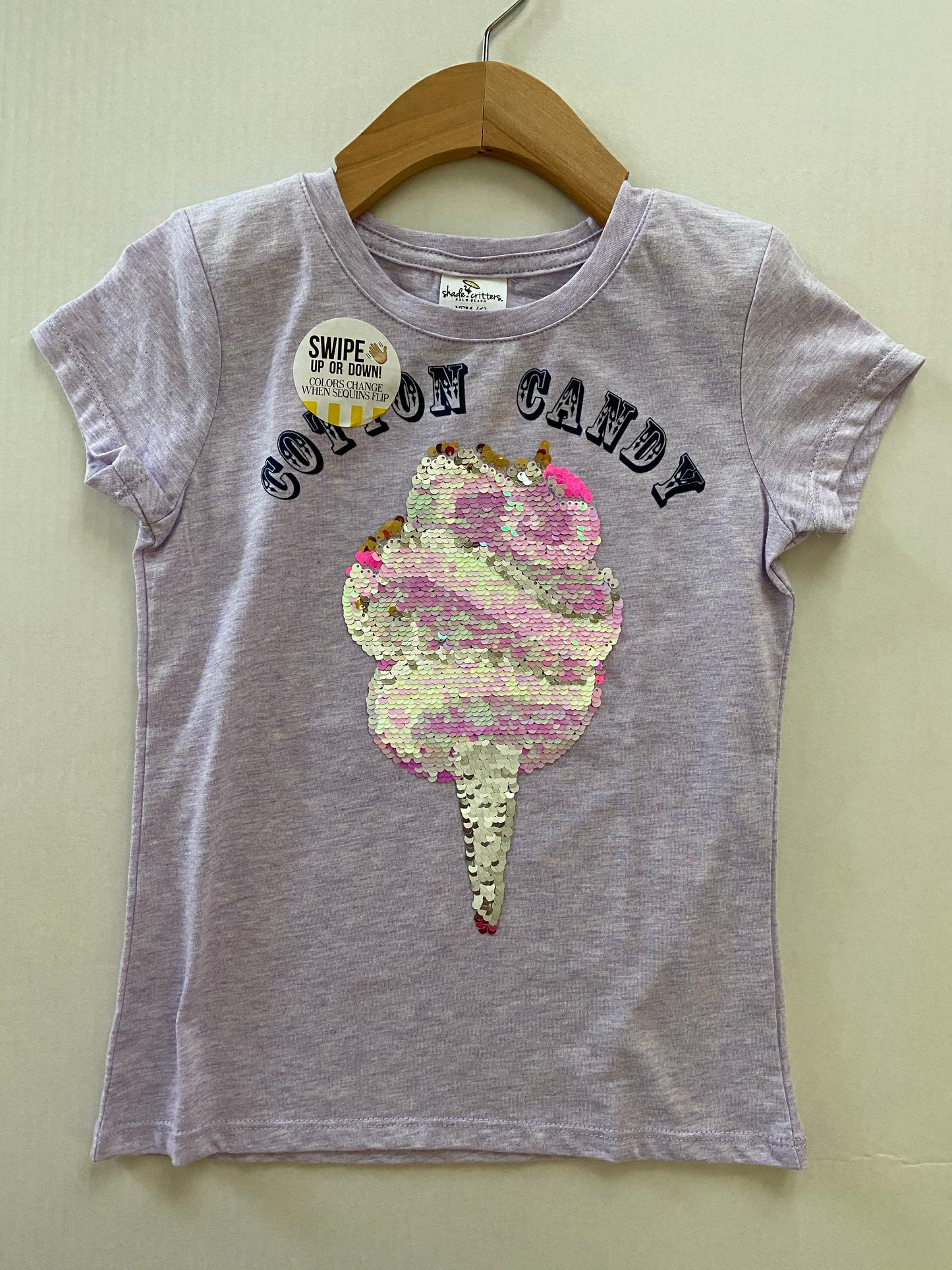 Cotton Candy Lavender Flip Shirt