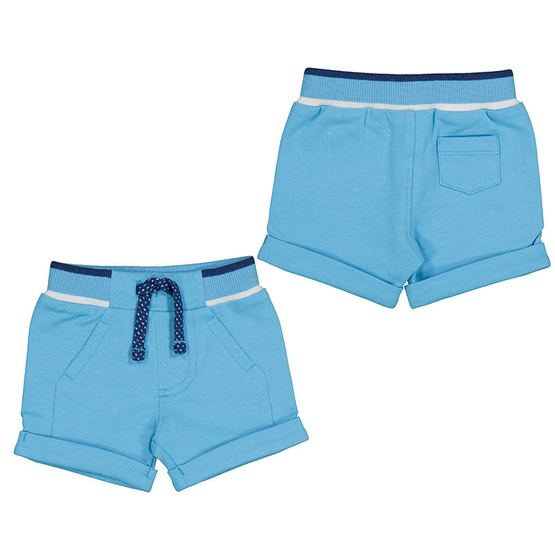 Maui Blue Fleece Shorts