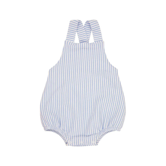 TBBC Stillman Sunsuit Beale Street Blue Stripe