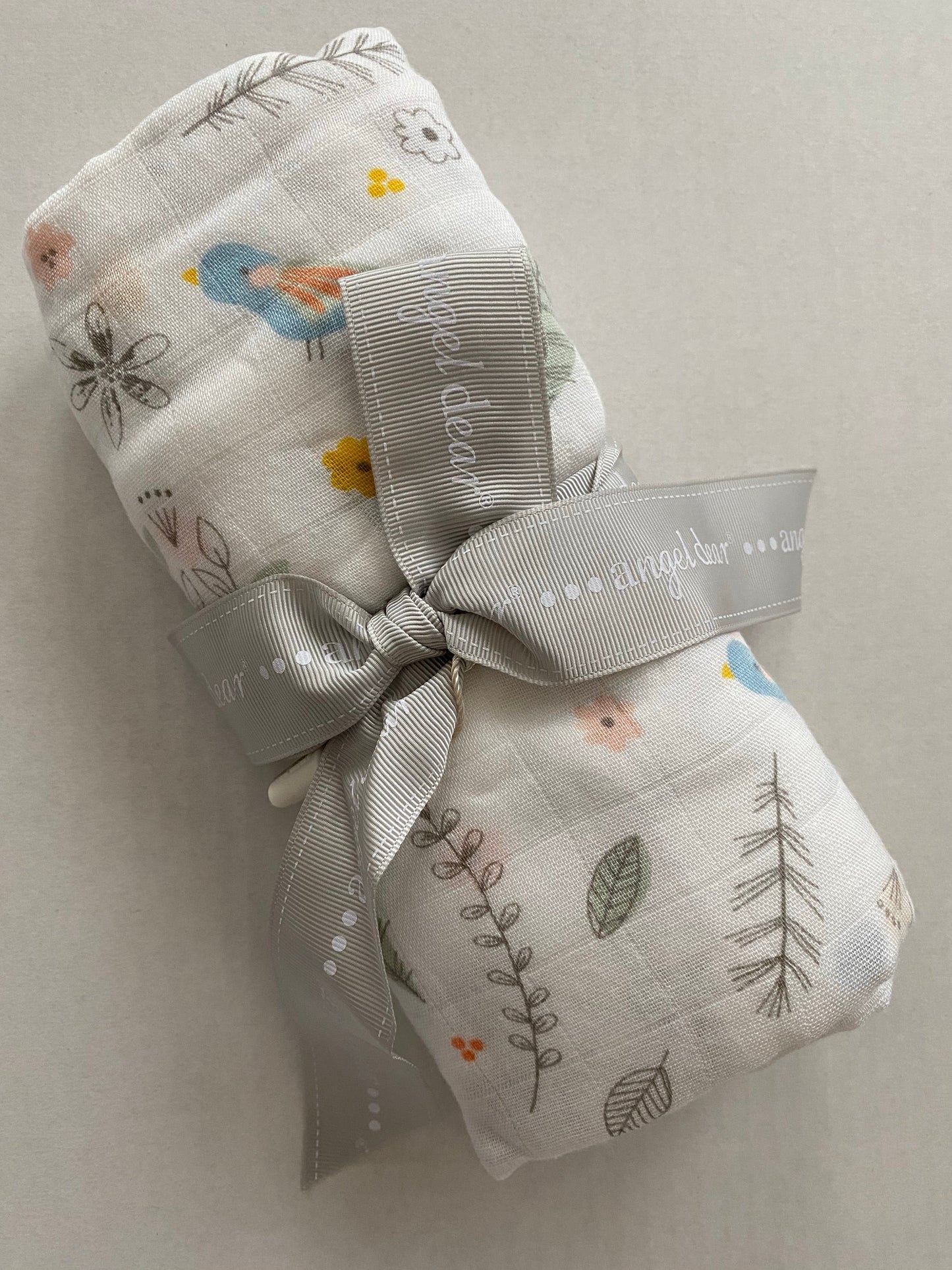 Pretty Foliage Swaddle Blanket
