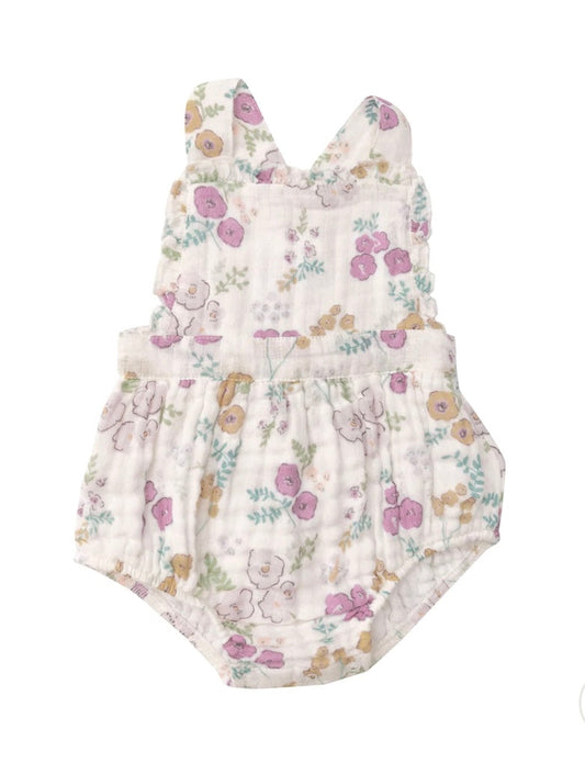 Dreamy Meadow Ruffle Sunsuit