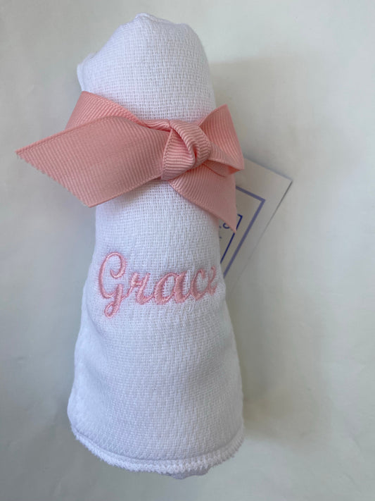 Personalized Burp cloth