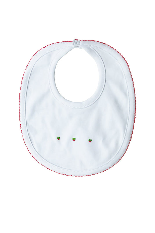 White Christmas Bib by the Proper Peony