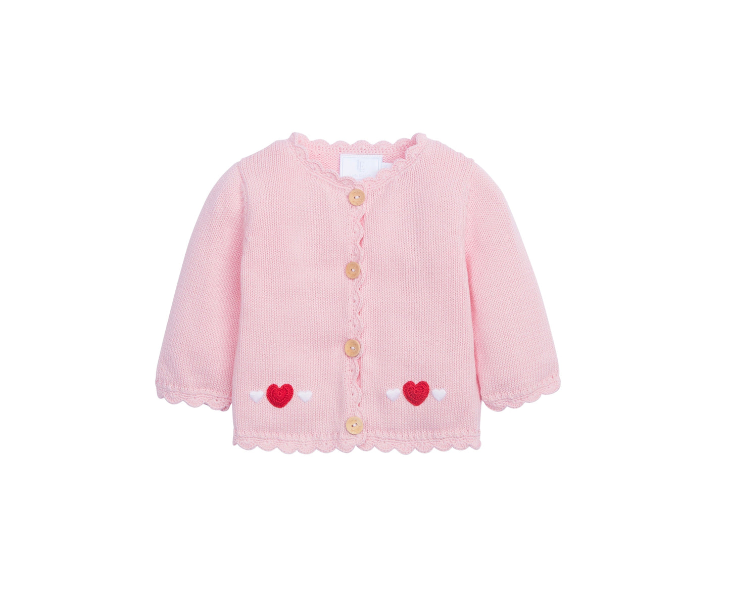 Hearts Crochet Sweater by Little English