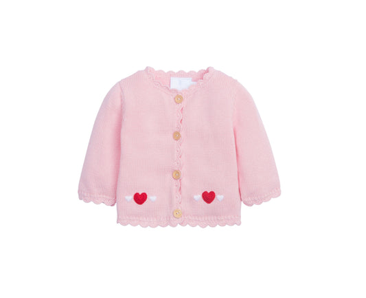 Hearts Crochet Sweater by Little English