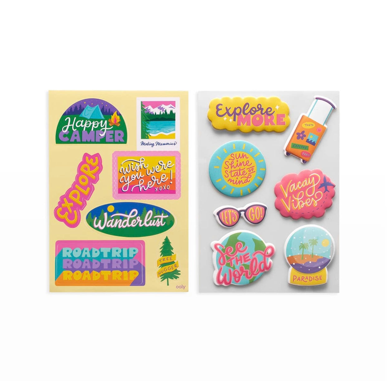 Sticker Stash-Wanderlust