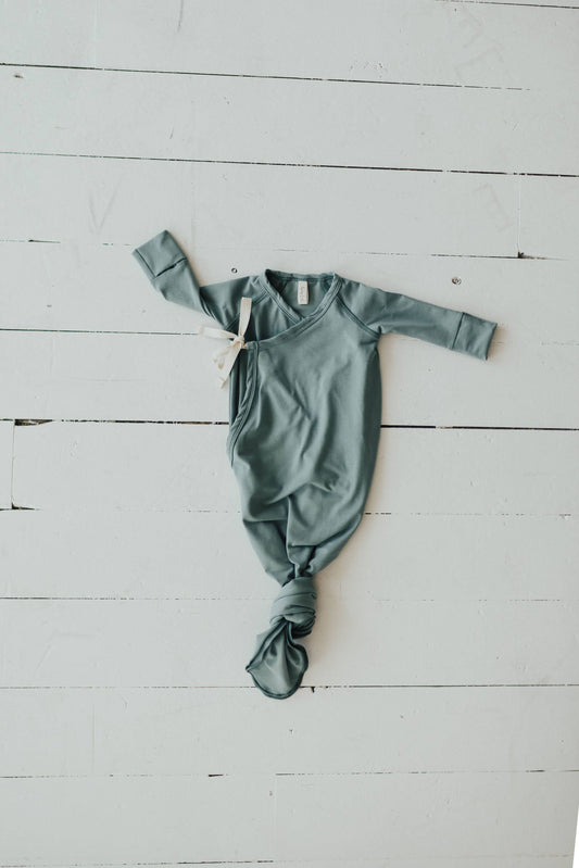 Blue Mist Kimono Gown