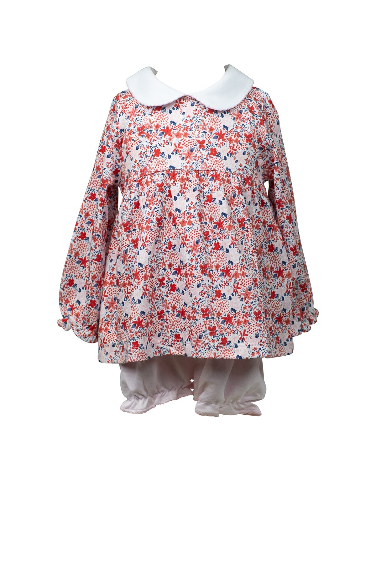 Bramble Fall Floral Long Sleeve Bloomer Set by The Proper Peony