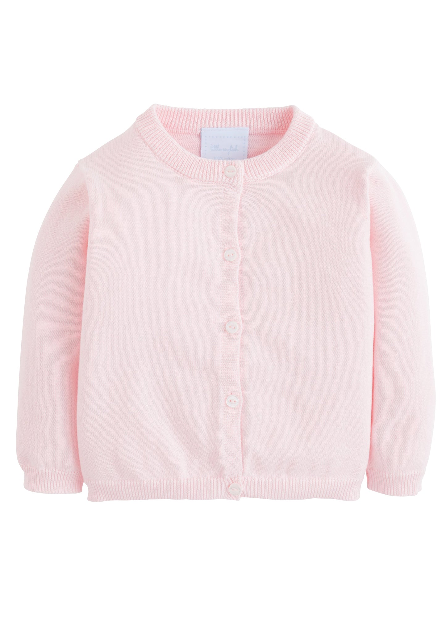 Essential Cardigan Light Pink by Little English