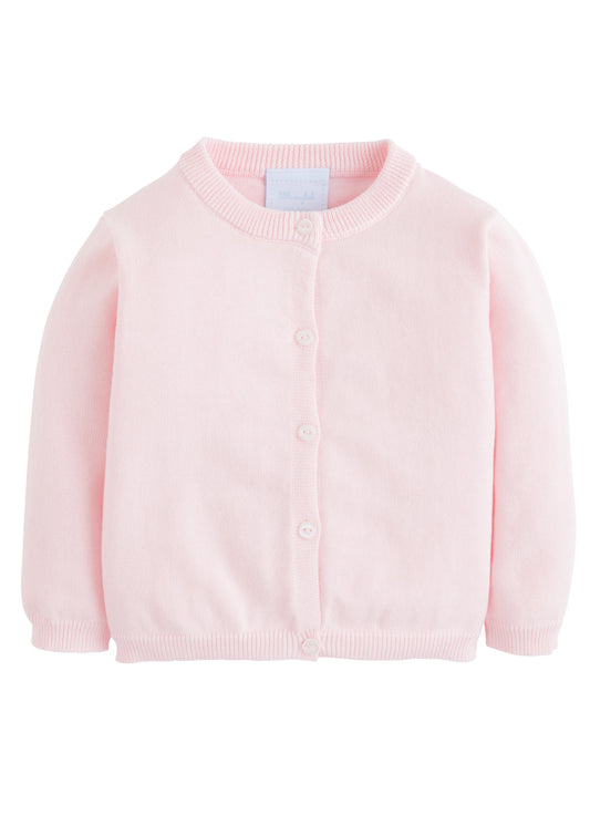 Essential Cardigan Light Pink by Little English