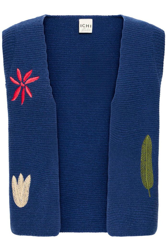 Ihdemisa Waistcoat - Navy Knitted