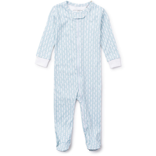 Parker Zipper Pajama Seahorse Reef