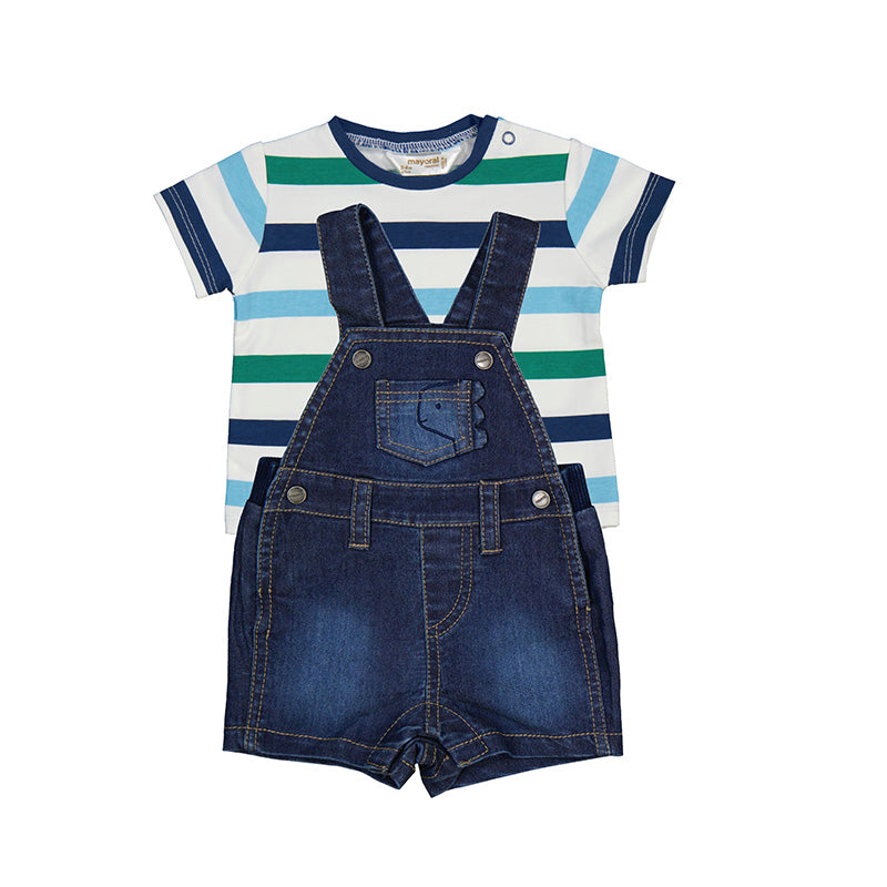 Denim Overall Set