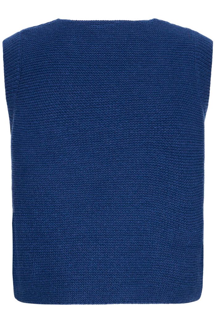 Ihdemisa Waistcoat - Navy Knitted