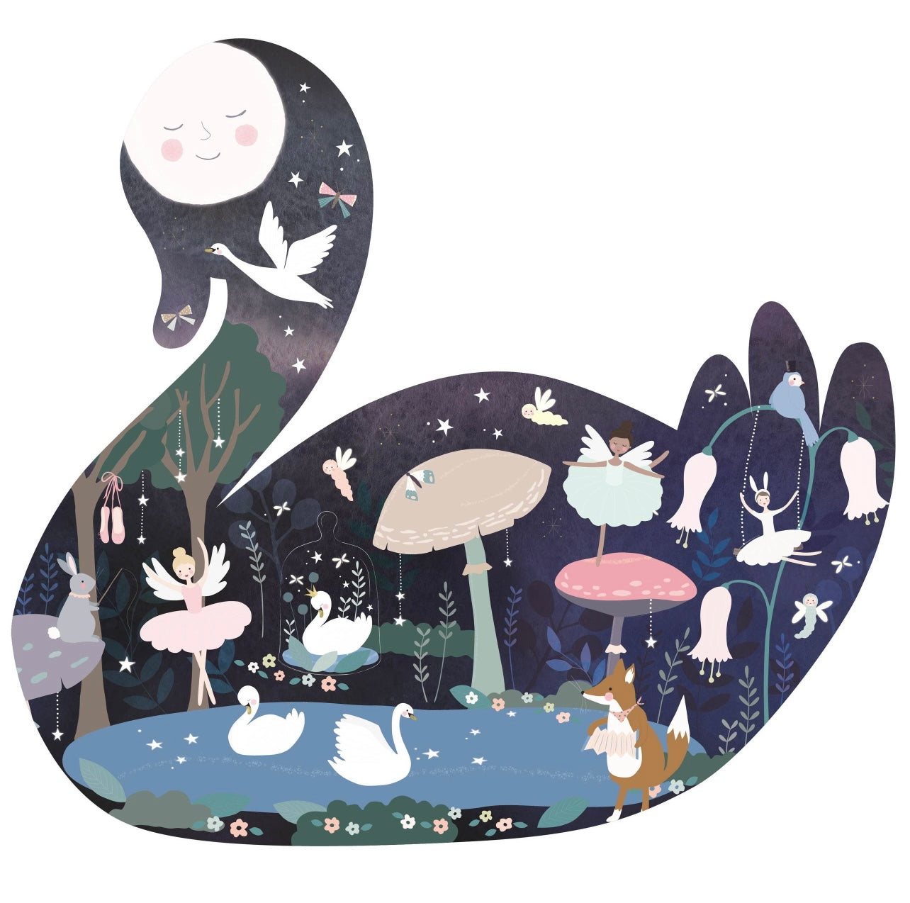 Swan Lake Jigsaw Puzzle