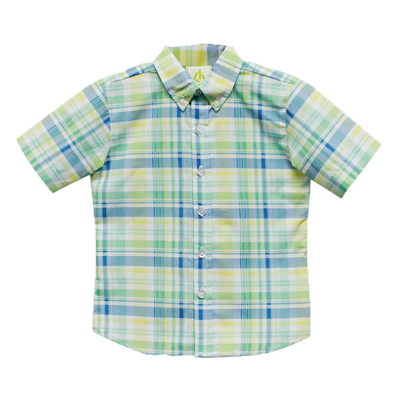 Alton Garden Plaid Dress Shirt