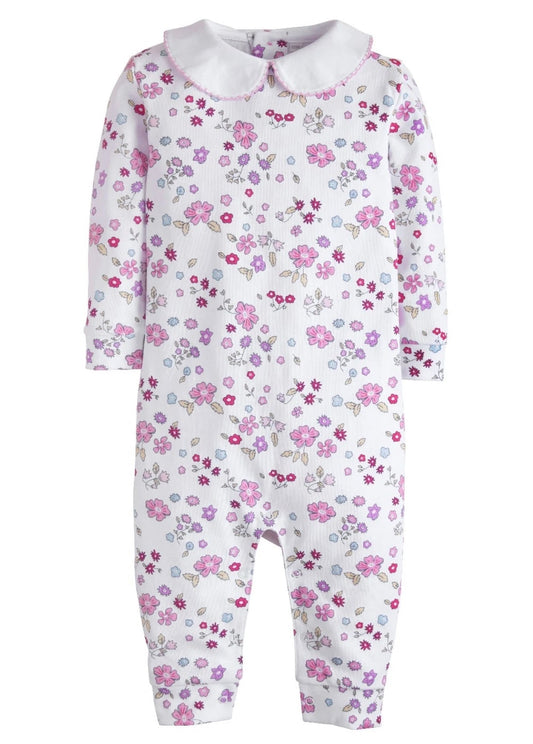 Printed Playsuit-Royal Garden