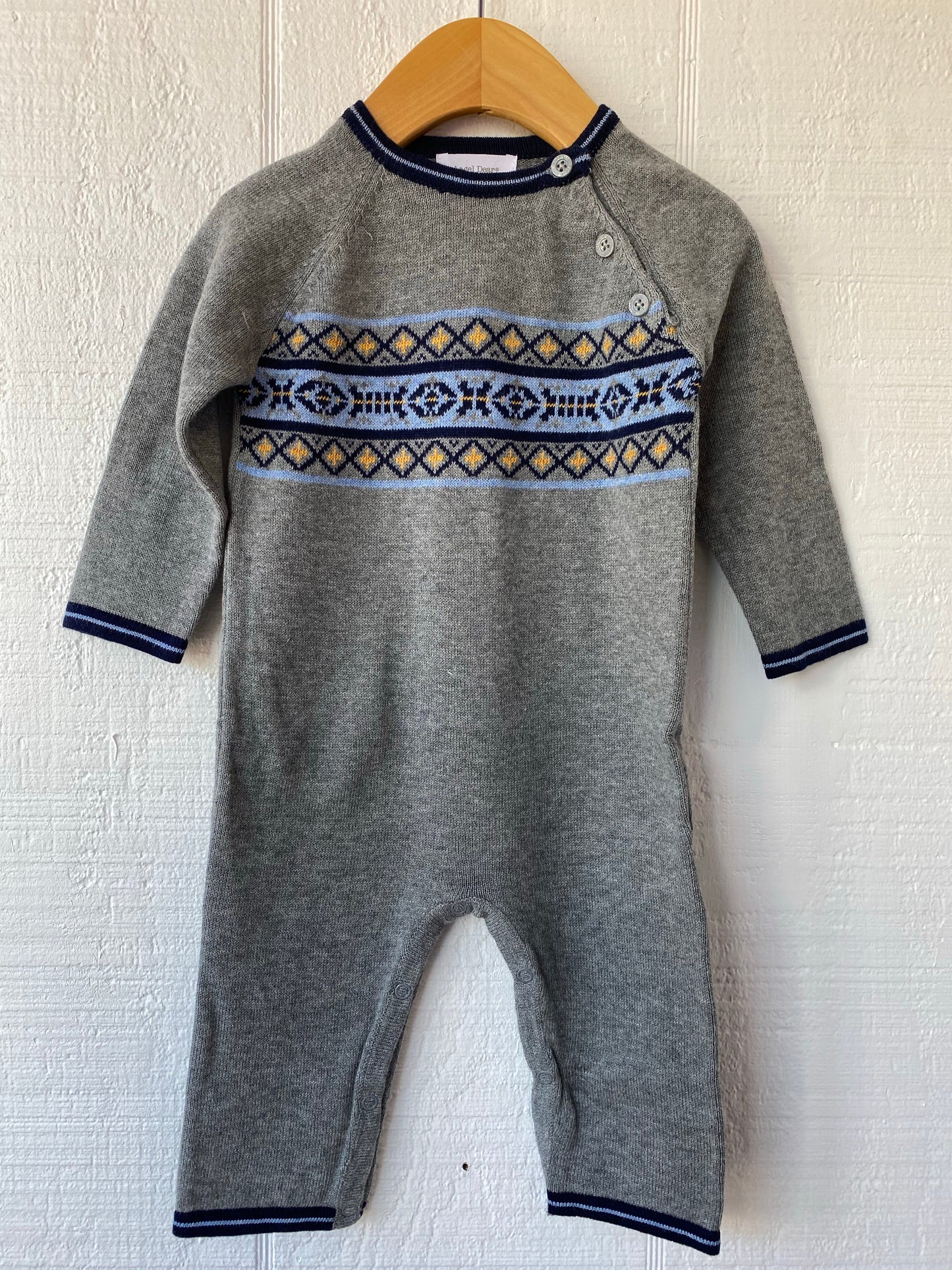 Nordic Knit Romper