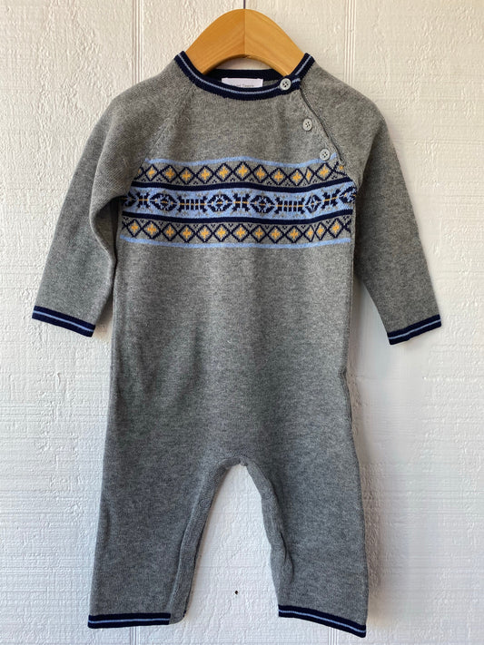 Nordic Knit Romper
