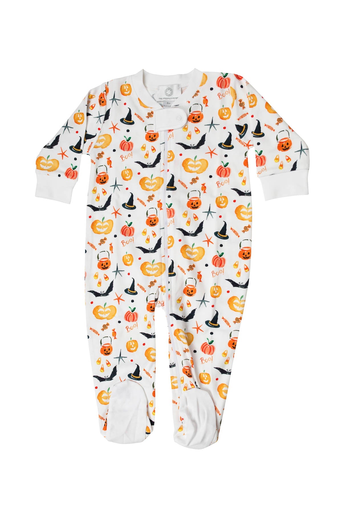 Proper Peony Boo Zipper PJs