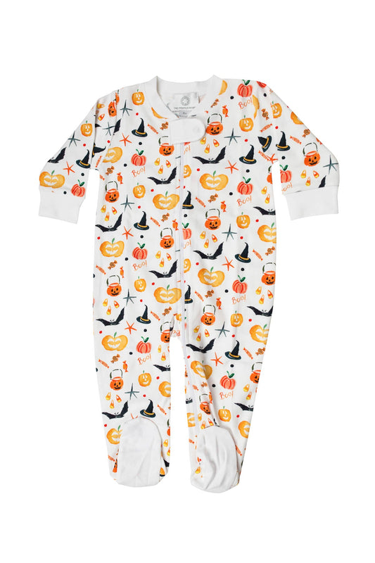 Proper Peony Boo Zipper PJs