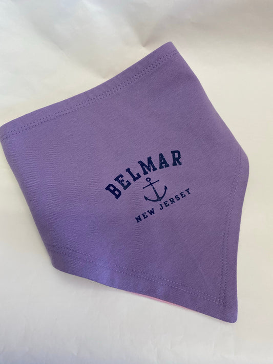 Belmar Bandana Bib -Lavender