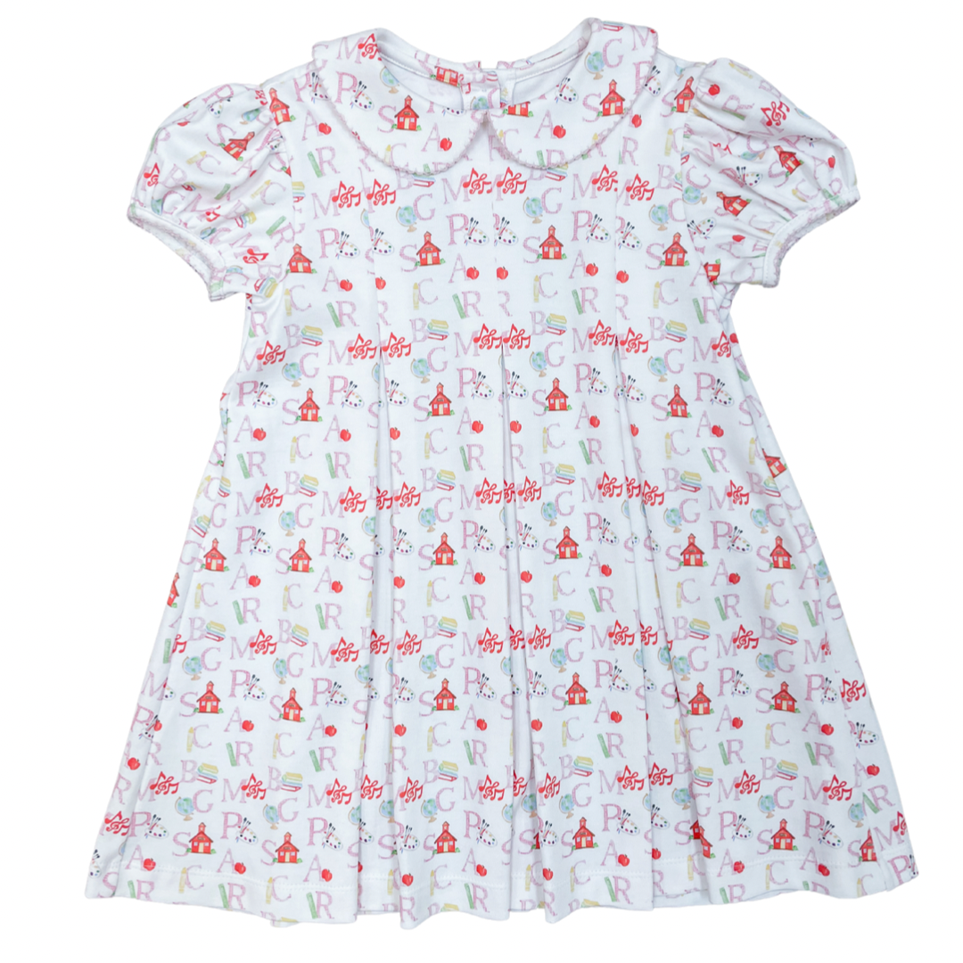ABC Penny Pleat Dress by James and Lottie