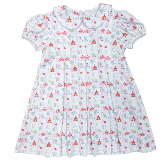 ABC Penny Pleat Dress by James and Lottie