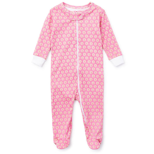 Parker Zipper Pajama Pink Citrus Crush