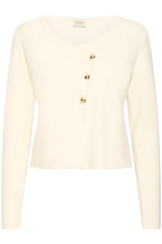 Frnovella Cardigan 2 - Whisper White