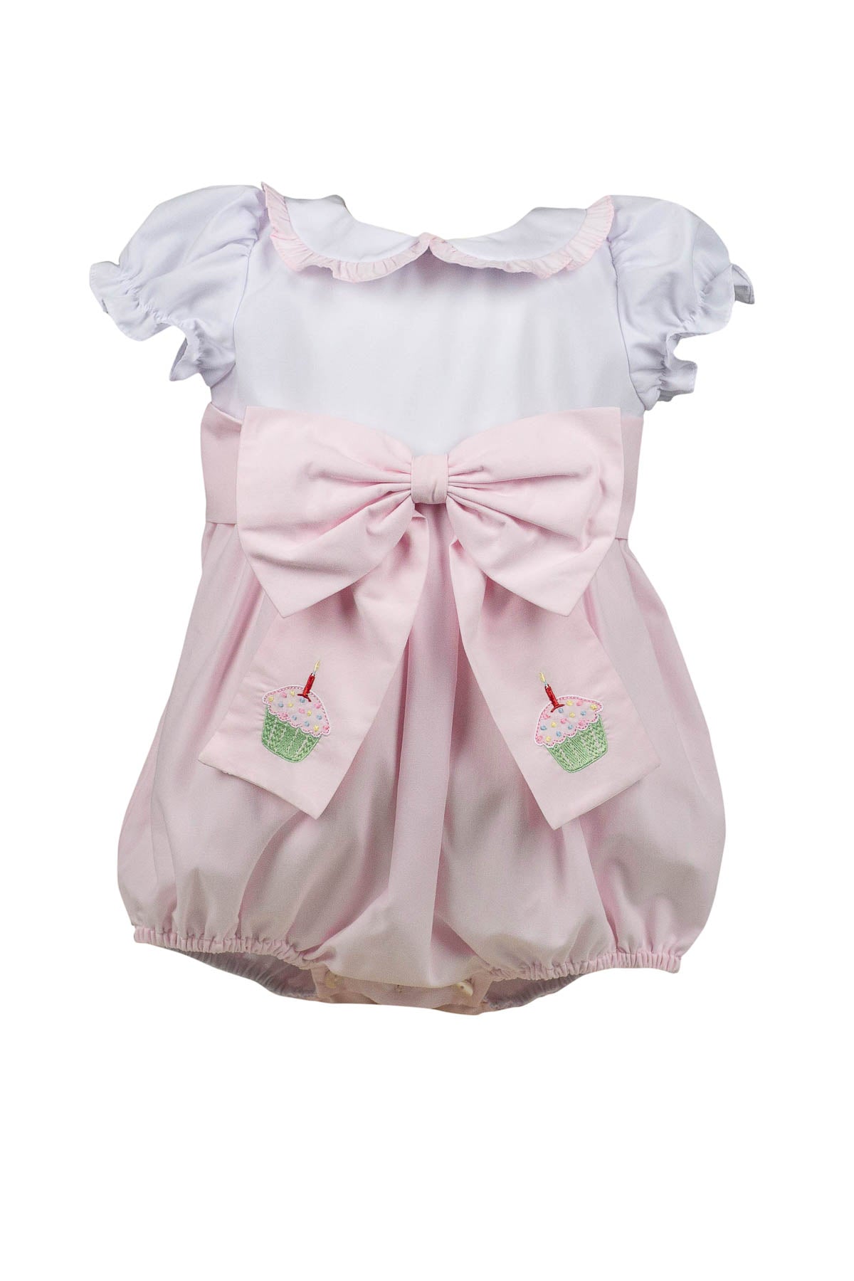 Proper Peony Birthday Bubble with Cupcake Sash