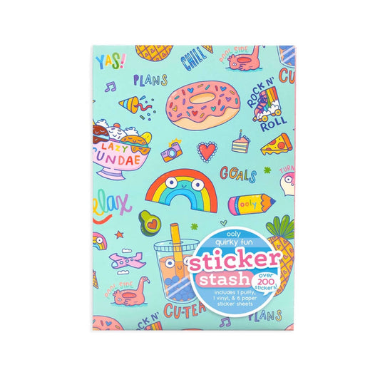Sticker Stash-Quirky Fun