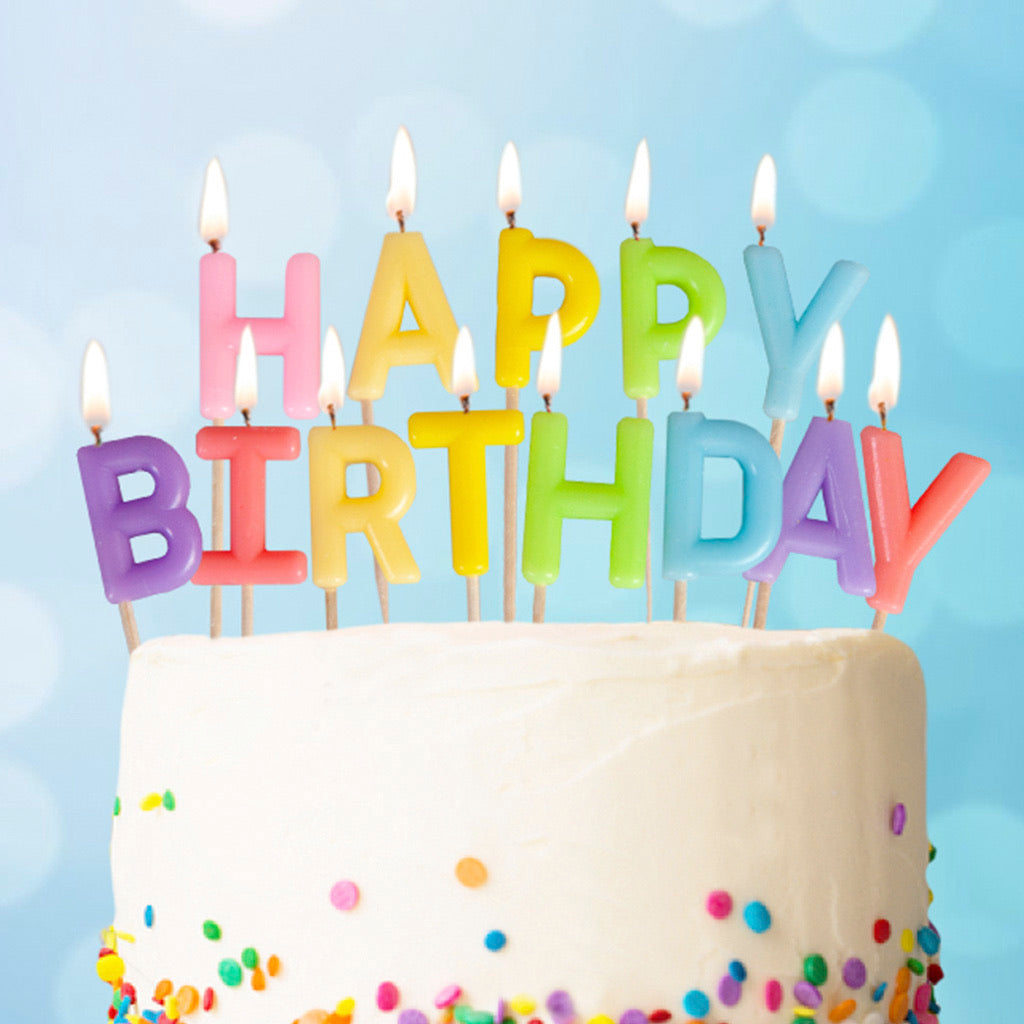 Happy Birthday Candles