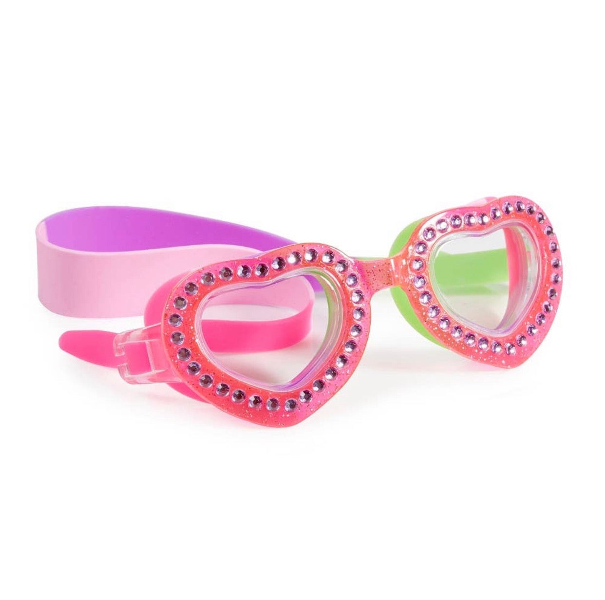 Je T’aime Heart Shaped Swim Goggles
