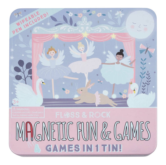 Enchanted Magnetic Fun and Games Tin
