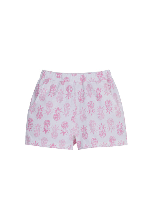 Pineapple Knit Pocket Shorts by Little English