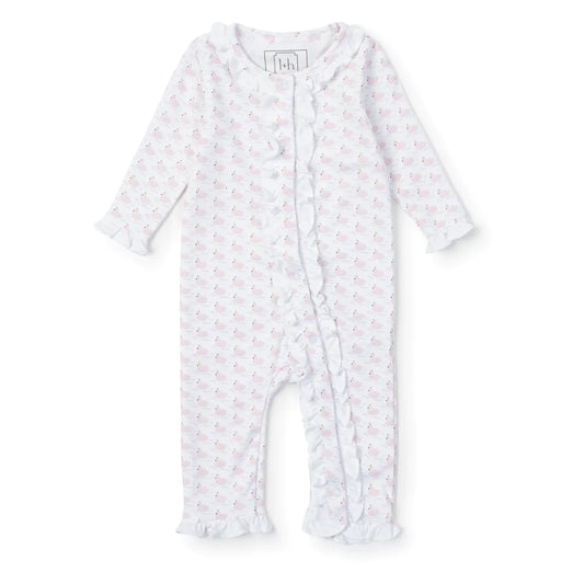 Grey Romper -Swan Princess by Lila and Hayes