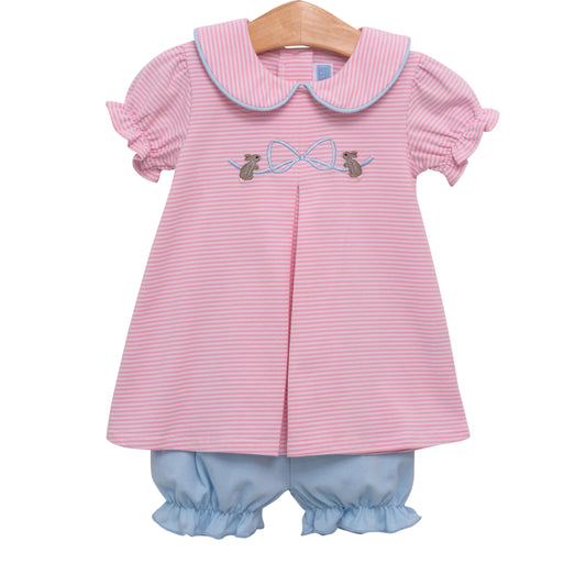 Bunny Bloomer Set by Trotter Street Kids