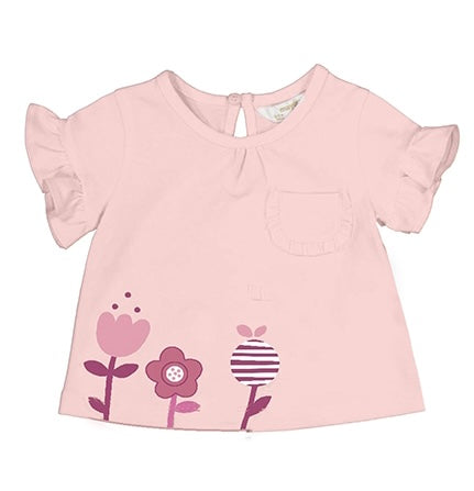 Blush Flowers Graphic Tee