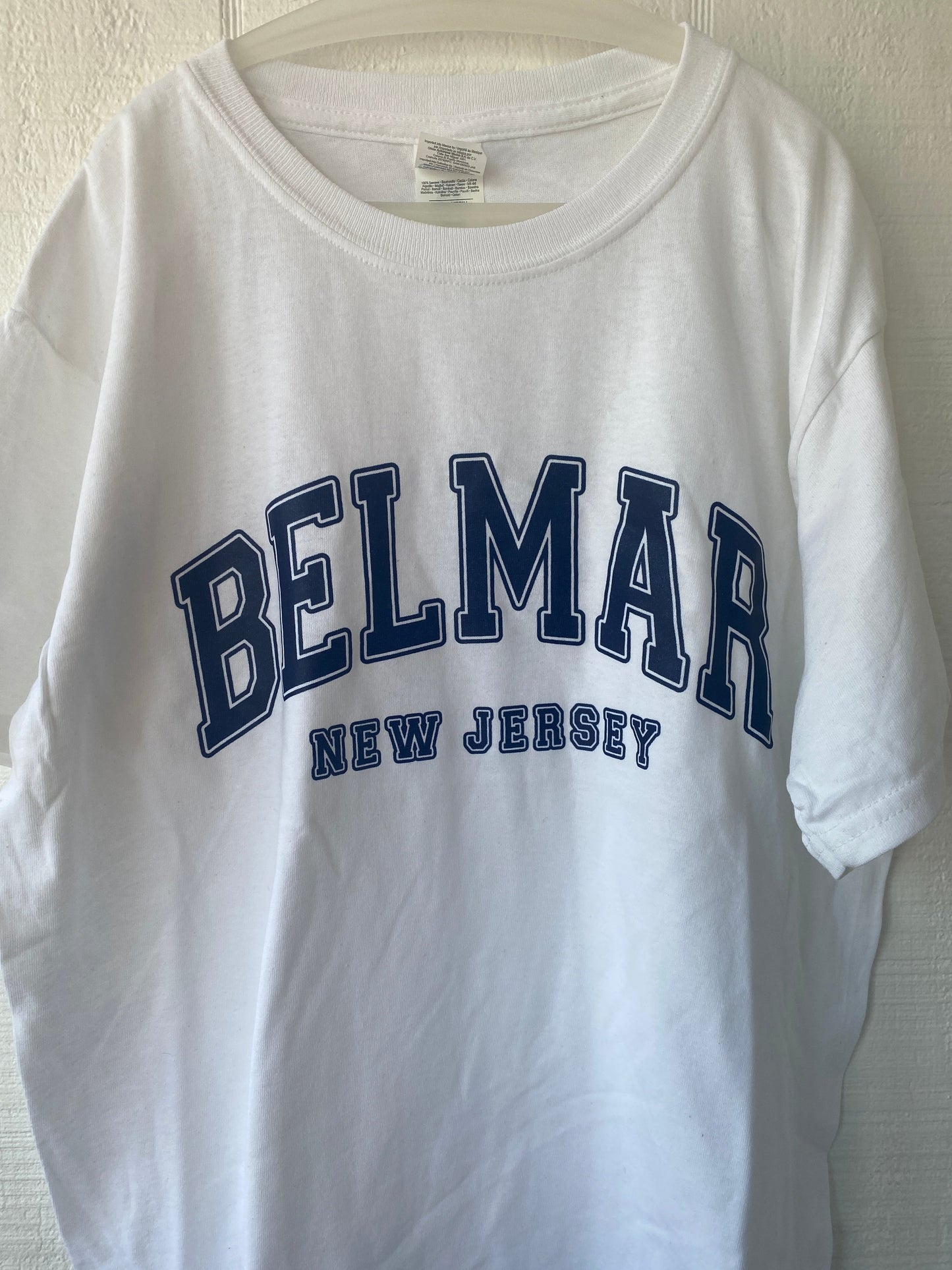 White Youth Belmar short sleeve tee