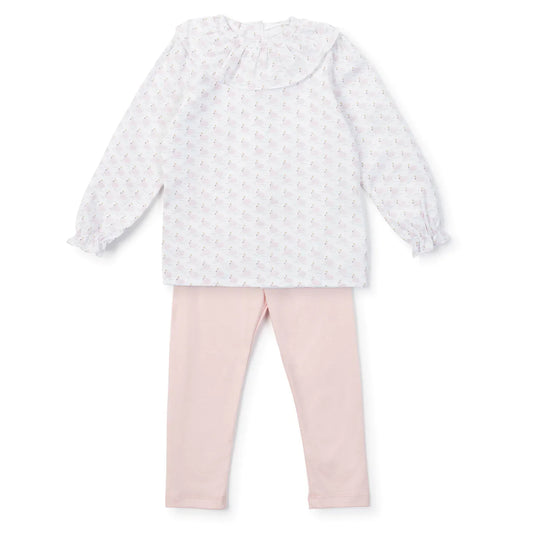 Emma Leggings Set-Swan Princess by Lila and Hayes