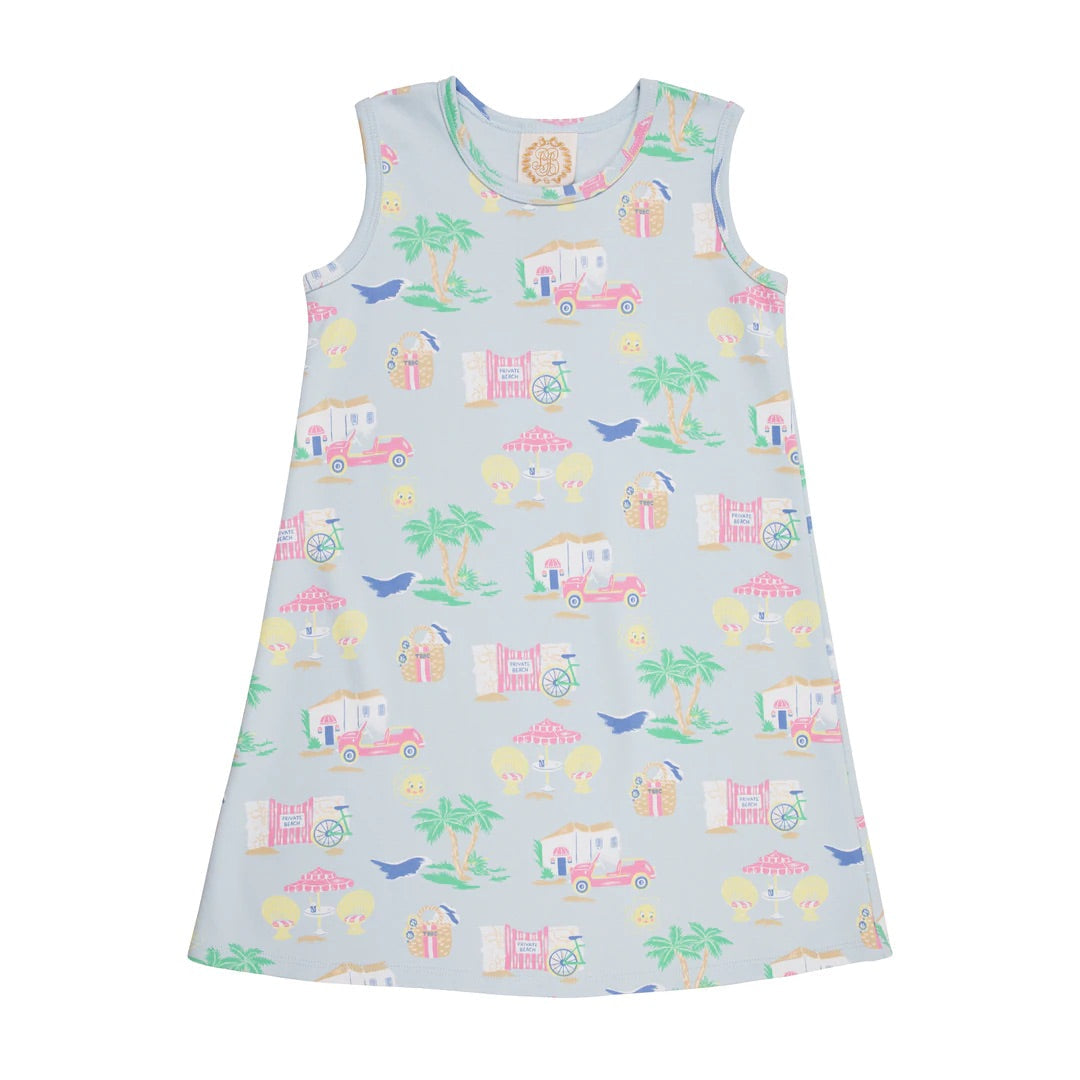 Bahama Bound Sleeveless Polly Play Dress