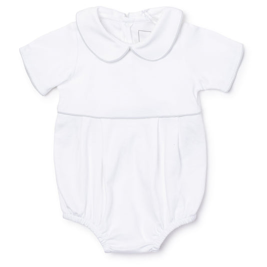 Palmer Bubble-White with Light Blue by Lila and Hayes