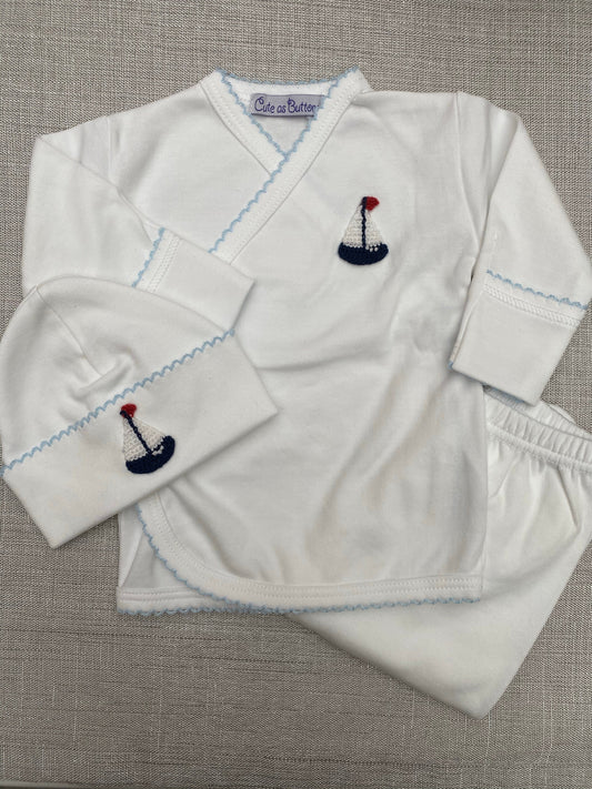 Sailboat Appliqué Take Home set