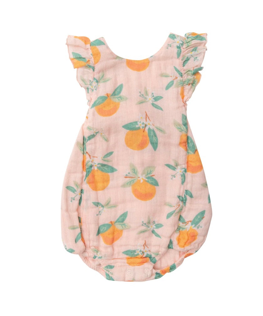 Orange Blossom Sunsuit