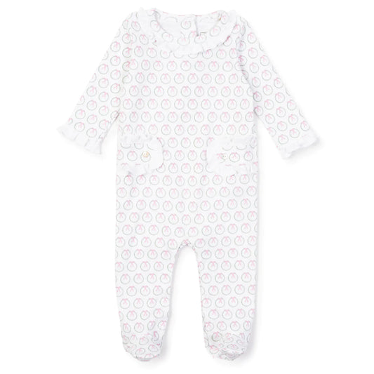 Lucy Romper -Holiday Wreath by Lila and Hayes