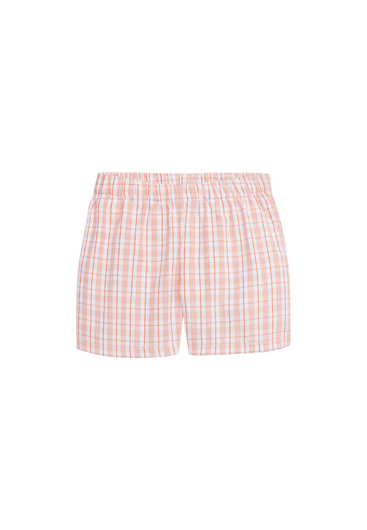 Basic Shorts-Naples Plaid by Little English